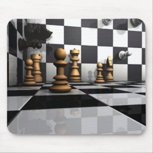 King Chess Play Mouse Pad