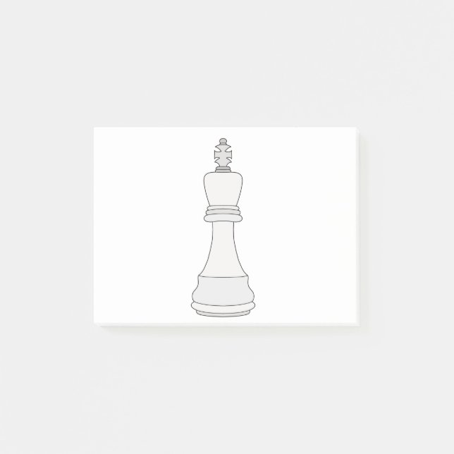 King Chess Post-it Notes (Front)