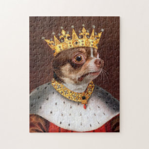 King Chihuahua Jigsaw Puzzle