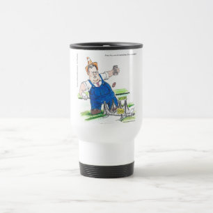 King Christie & GW Bridge Funny Travel Mug