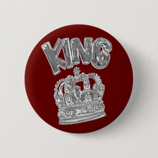 king.chrome 2 inch round button