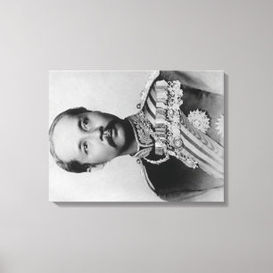 King Chulalongkorn Rama V of Thailand Photograph Canvas Print