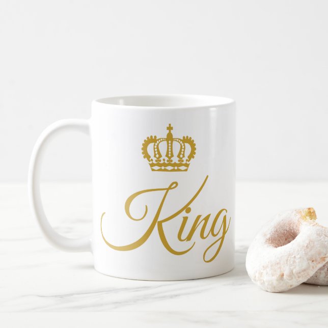 King Classic Mug (With Donut)