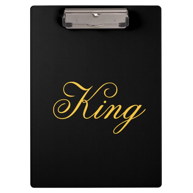 King Clipboard (Front)