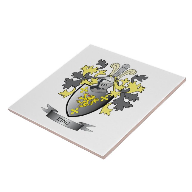 King Coat of Arms Tile (Side)
