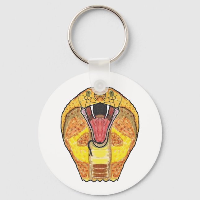 King Cobra Keychain (Front)