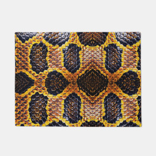 king cobra skin doormat