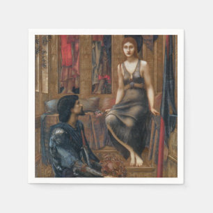 King Cophetua and the Beggar Maid (by Burne-Jones) Napkin