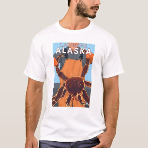 King Crab Fisherman - Latouche, Alaska T-Shirt