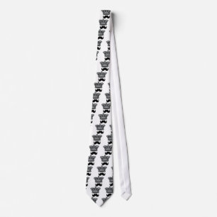King Crown and Moustache Tie