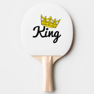 King crown ping pong paddle