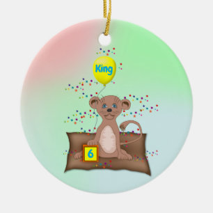 King Cub   Ceramic Ornament