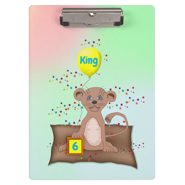 King Cub   Clipboard (Front)