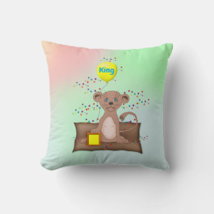 King Cub Throw Pillow