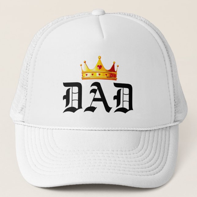 KING DAD  TRUCKER HAT (Front)