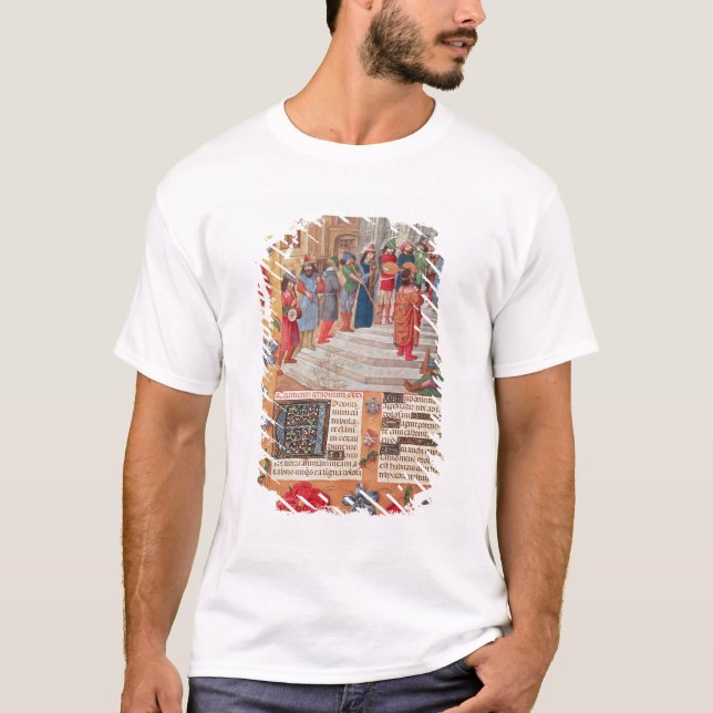 King David and Musicians, from the Breviary T-Shirt (Front)