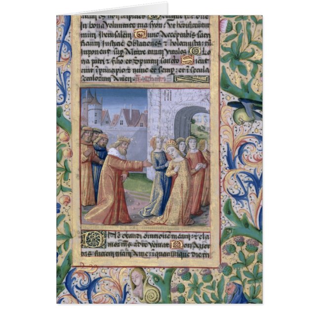 King David coveting Bathsheba (Front)