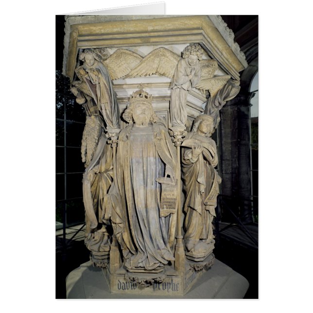 King David flanked by Moses and Jeremiah (Front)