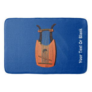 King David's Harp Bath Mat