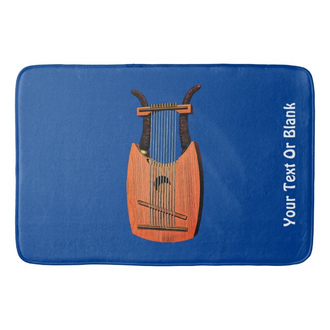 King David's Harp Bath Mat (Front)