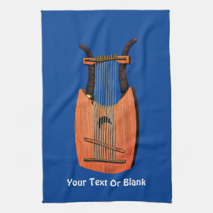 King David's Harp Kitchen Towel