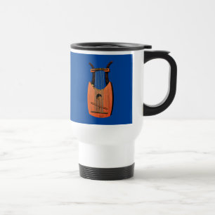 King David's Harp Travel Mug
