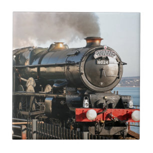 King Edward 1 Vintage Steam Engine Tile