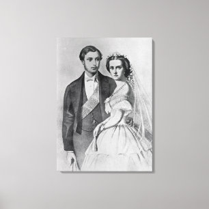 King Edward and Queen Alexandra Canvas Print