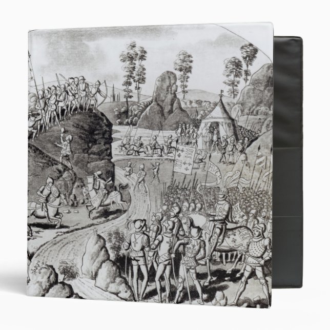 King Edward I's  First Expedition Binder (Front/Inside)