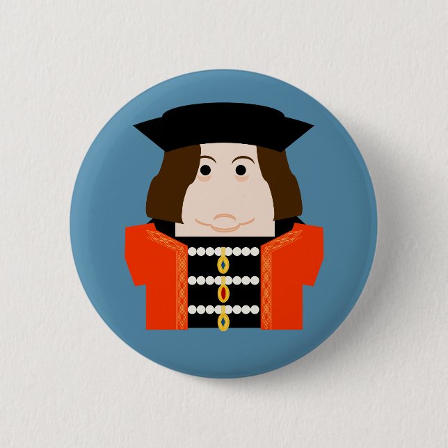 King Edward IV of England 2 Inch Round Button (Front)