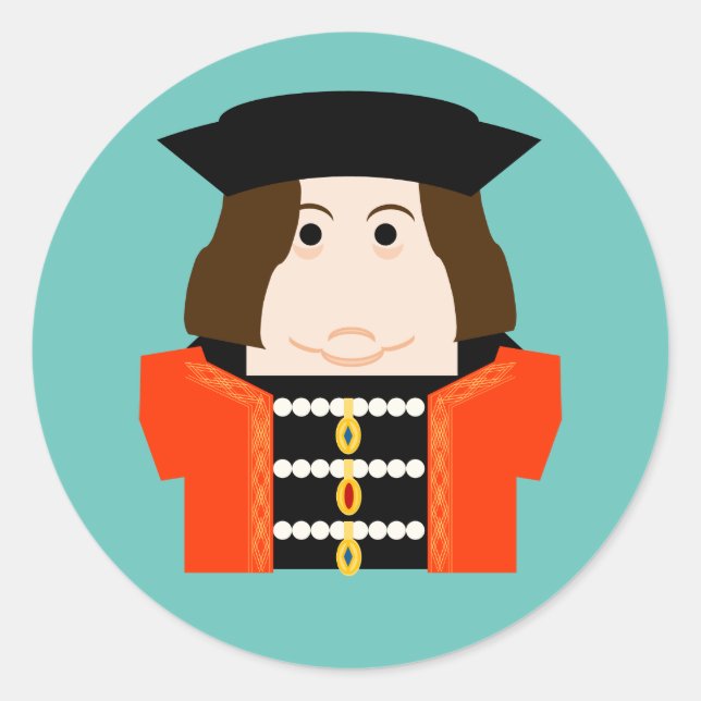 King Edward IV of England Classic Round Sticker (Front)
