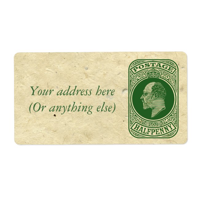 King Edward VII Prepaid Envelope Postage Stamp (Front)