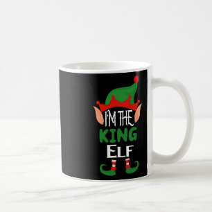King Elf Costume Funny Matching Family Group Chris Coffee Mug