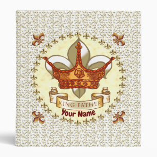 King Father Banner Crown binder