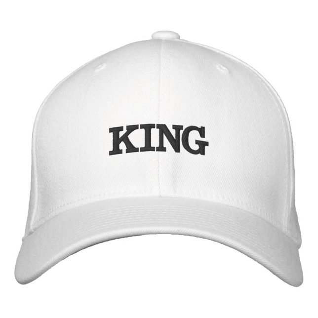 King Fitted Hat (Front)