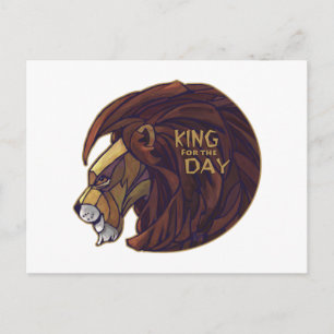 King for the Day Postcard