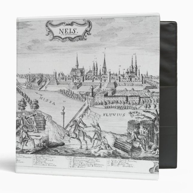 King Frederick II of Prussia Binder (Front/Inside)