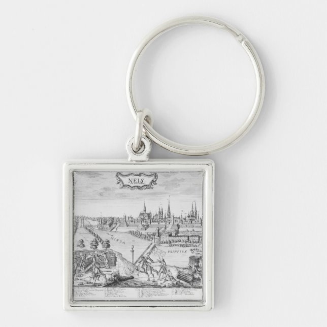 King Frederick II of Prussia Keychain (Front)
