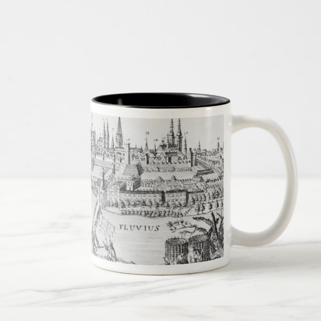 King Frederick II of Prussia Two-Tone Coffee Mug (Right)