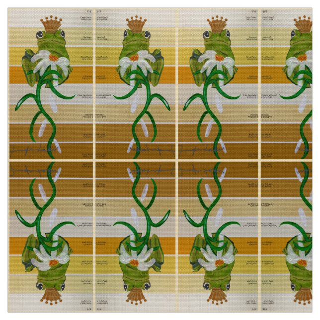 King Frog “ She Loves Me” 1 Fabric (Swatch)