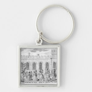 King George III and Queen Charlotte Keychain