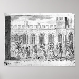 King George III and Queen Charlotte Poster