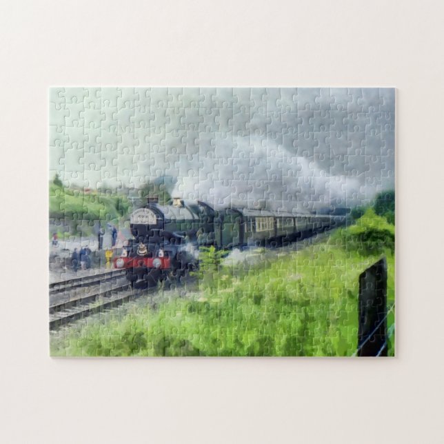 King George Steam Train Jigsaw Puzzle (Horizontal)