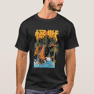 King Ghidorah Sunset Japanese T-Shirt