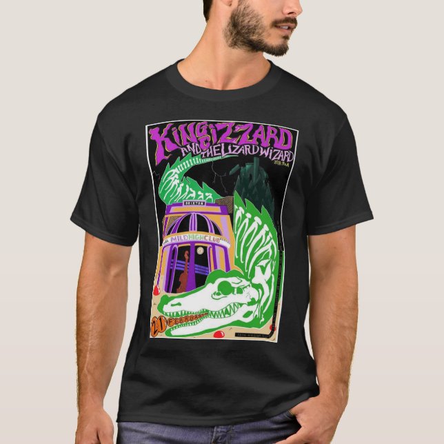 King Gizzard and the Lizard Wizard Brooklyn Steel  T-Shirt (Front)
