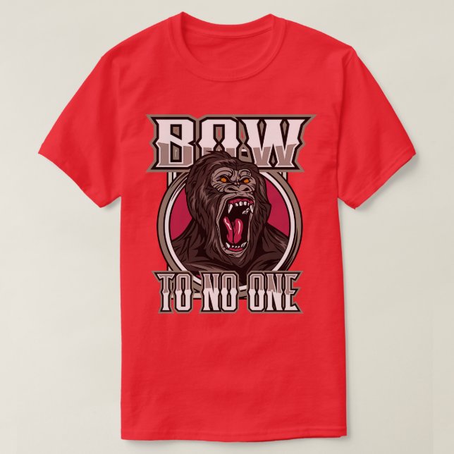 KING GORILLA T-Shirt (Design Front)