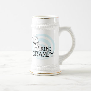 King Grampy Tshirts and Gifts Beer Stein