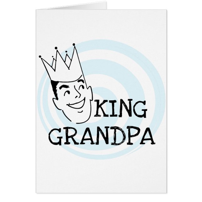 King Grandpa T-shirts and Gifts (Front)