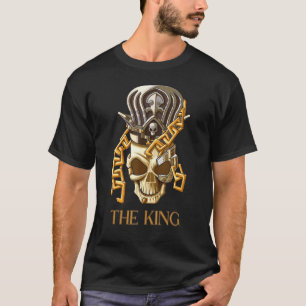 King Halloween Skull Chains Grafitti for men women T-Shirt