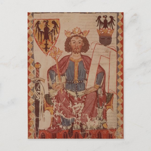 King Henry, illustration from the Manasse Postcard (Front)